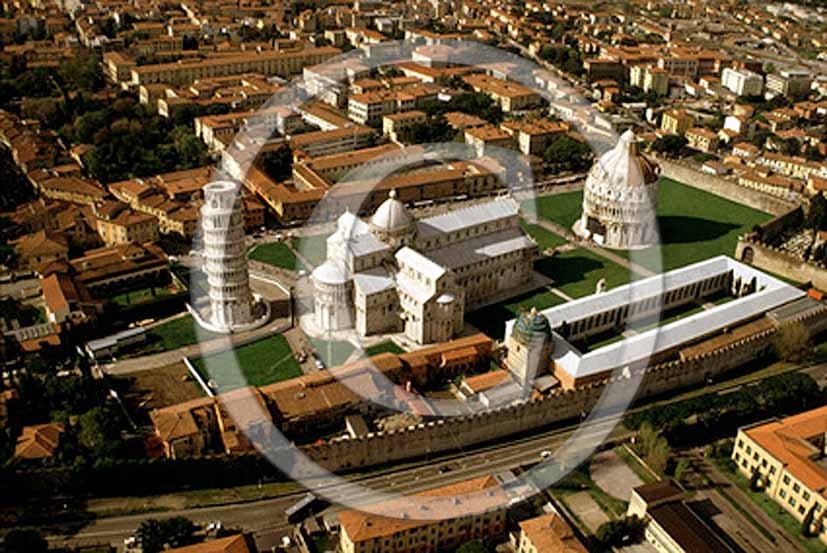 1994 - Aerial view of the main square 